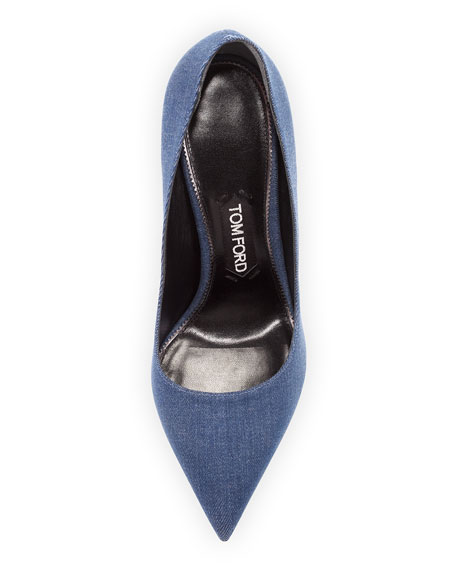 汤姆·福特TOM FORD牛仔105mm Pin-Heel高