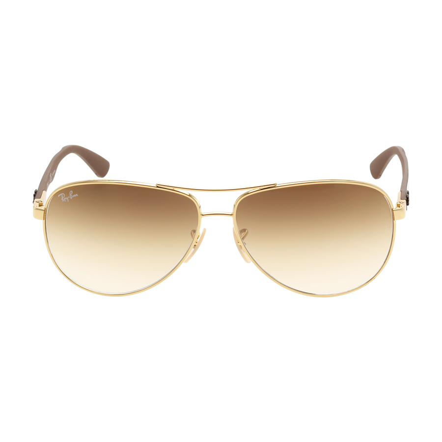 雷朋Ray Ban飞行员浅棕色渐变色太阳镜 Ray B