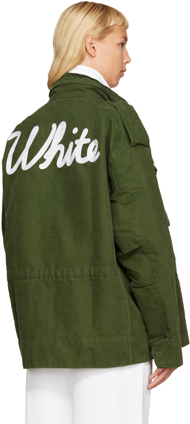 Off-White Green M65军装外套 Off-White Green