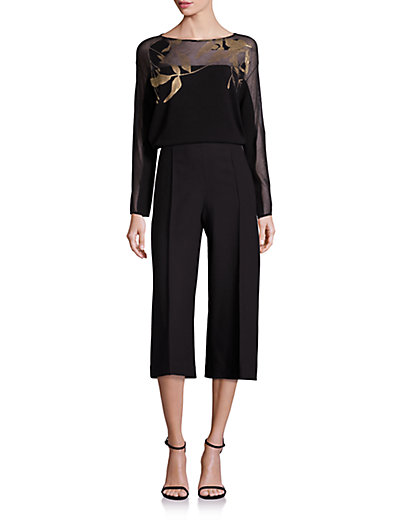 拉飞逸Lafayette 148 New York Eyelet-Stitch棉制