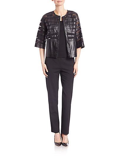 拉飞逸Lafayette 148 New York Max一扣设计外