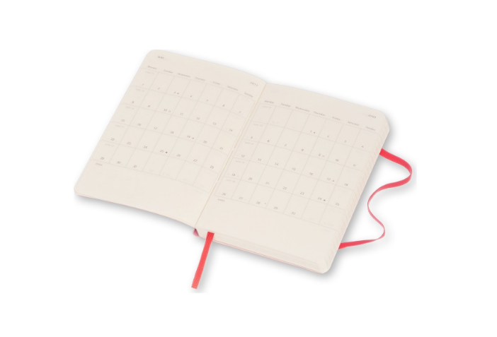 魔力斯奇那Moleskine 2017周记本12个月红色软皮口袋装( 3.5 x 5.5英寸) Moleskine 2017 Weekly Notebook, 12M, Pocket, Scarlet Red, Soft Cover (3.5 x 5.5) - 美国、日本海淘首选 - 轻奢海淘电商 - 冰帆海淘，惠购全球