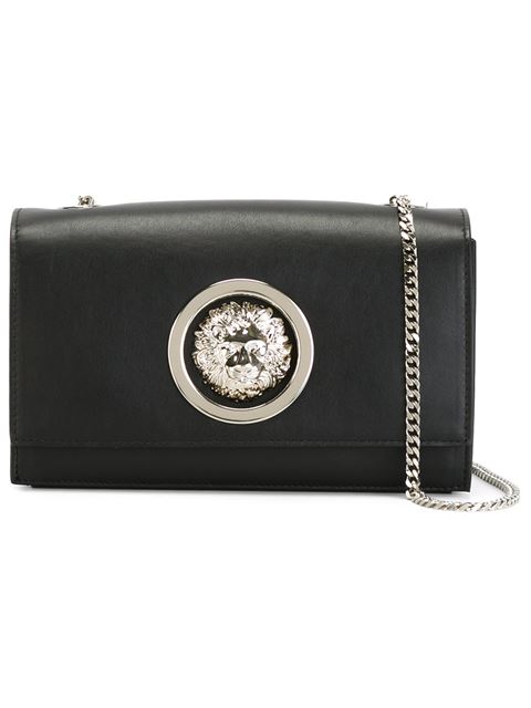 范瑟丝Versus狮子头标牌单肩包 Versus 狮子头