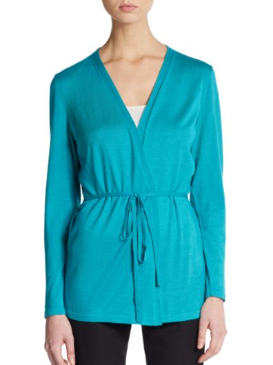 拉飞逸Lafayette 148 New York山羊绒混纺开衫