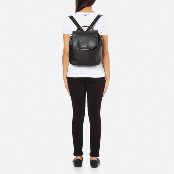 卡尔拉格斐Karl Lagerfeld女式K \/颗粒纹理背包