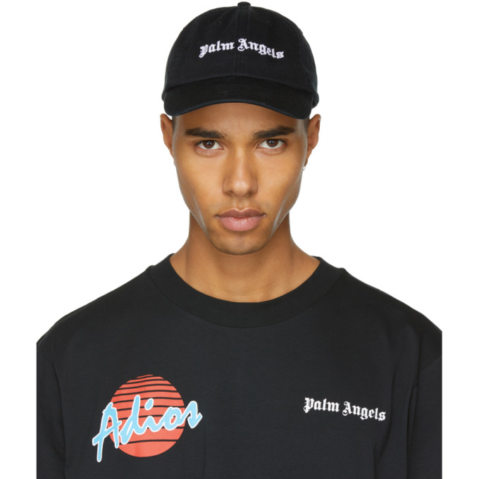 palm-angels黑色logo vintage帽子