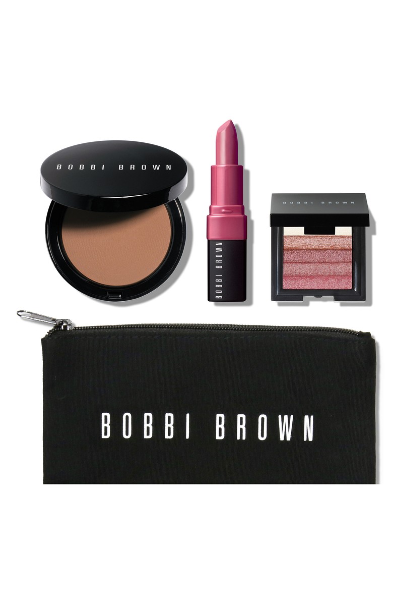 芭比波朗bobbi-brown rosy glow lip & cheek套装